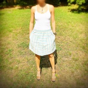 Dear creatures, linen full skirt with pockets!